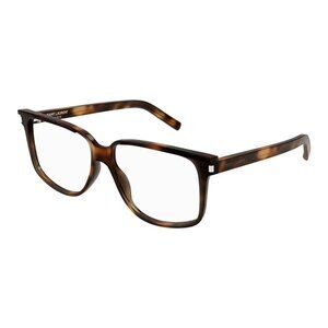 NWT SAINT LAURENT EYEGLASSES DARK HAVANA